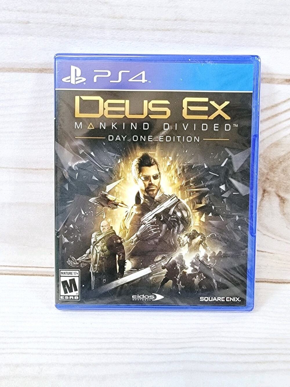 Deus Ex: Mankind Divided - Day One Edition (Sony PlayStation 4, 2016) SEALED
